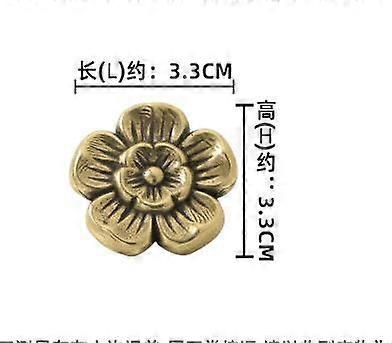 2pcs Cabinet Knobs Retro Brass Drawer Pulls Drawer Handles Single Hole Decorative Handles For Cabinets Closets And Kitchen Furniture