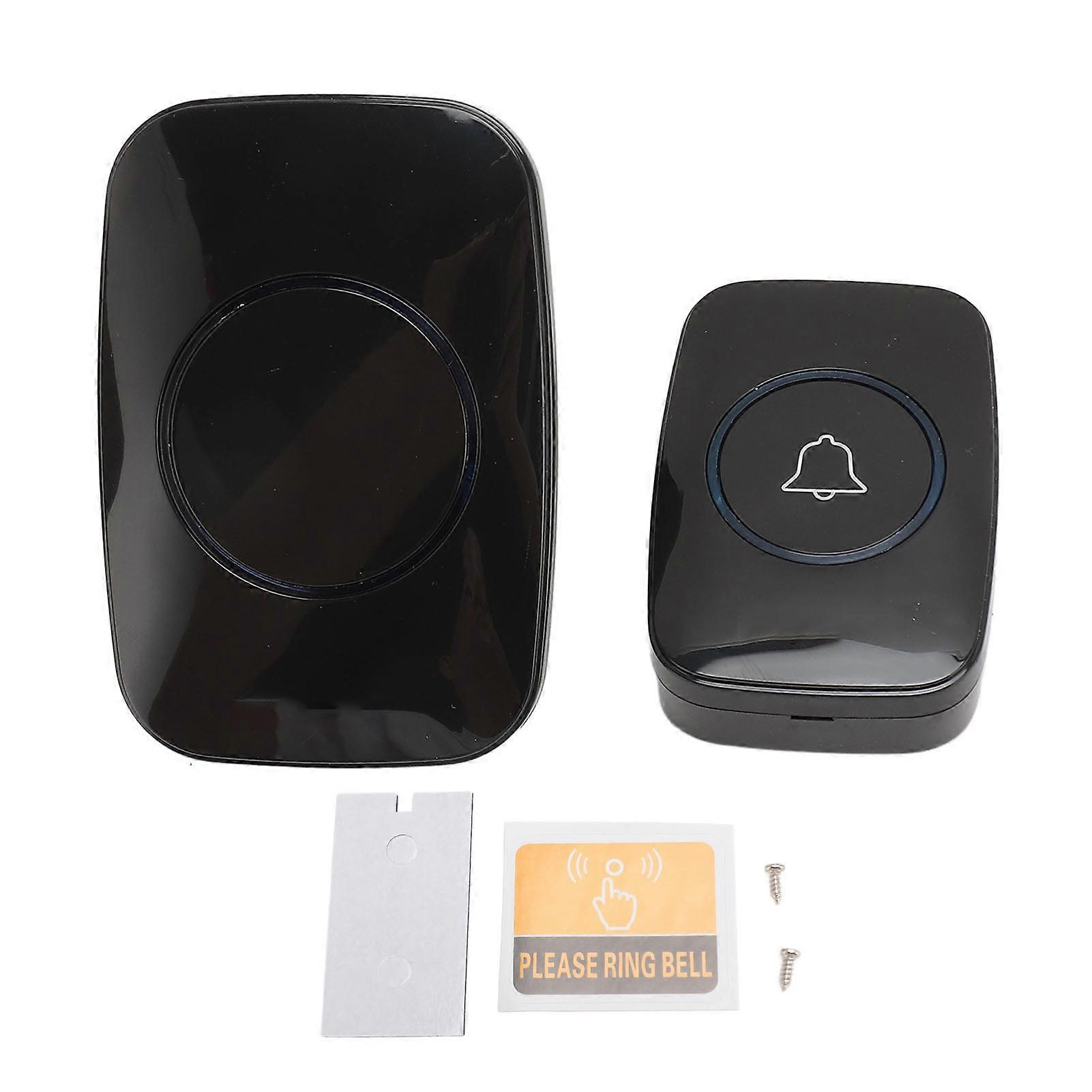 Wireless Doorbell Kit - Waterproof, 1000ft Range, 38 Melodies, Easy Setup, Expandable