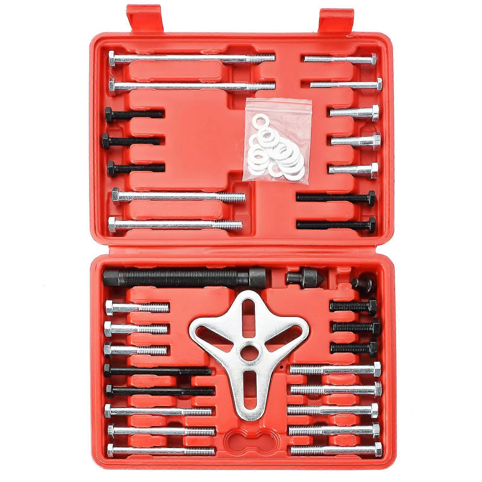 46pcs Harmonic Balancer Puller Set  Steering Wheel Puller Kit, Use with Harmonic Balancers