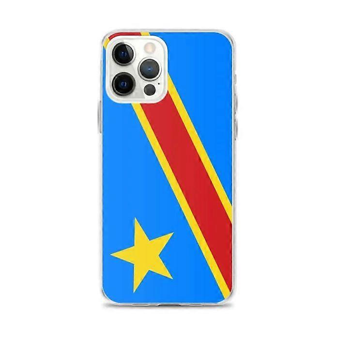 Democratic Republic of the Congo Flag Phone Case - iPhone 12 Pro Max