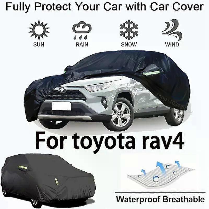 Copertura completa per auto per Toyota RAV4 Equipaggiamento protettivo per esterni: antineve, parasole, impermeabile e antipolvere Accessori per automobili