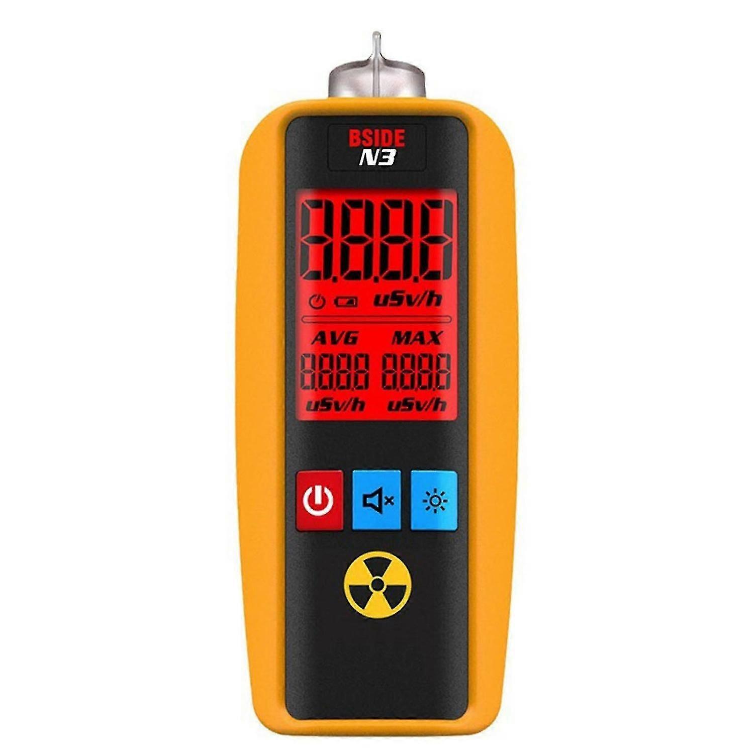 Digital Radiation Pollution Detector Large Screen Display Beta-ray Dosimeter For Living Room Office