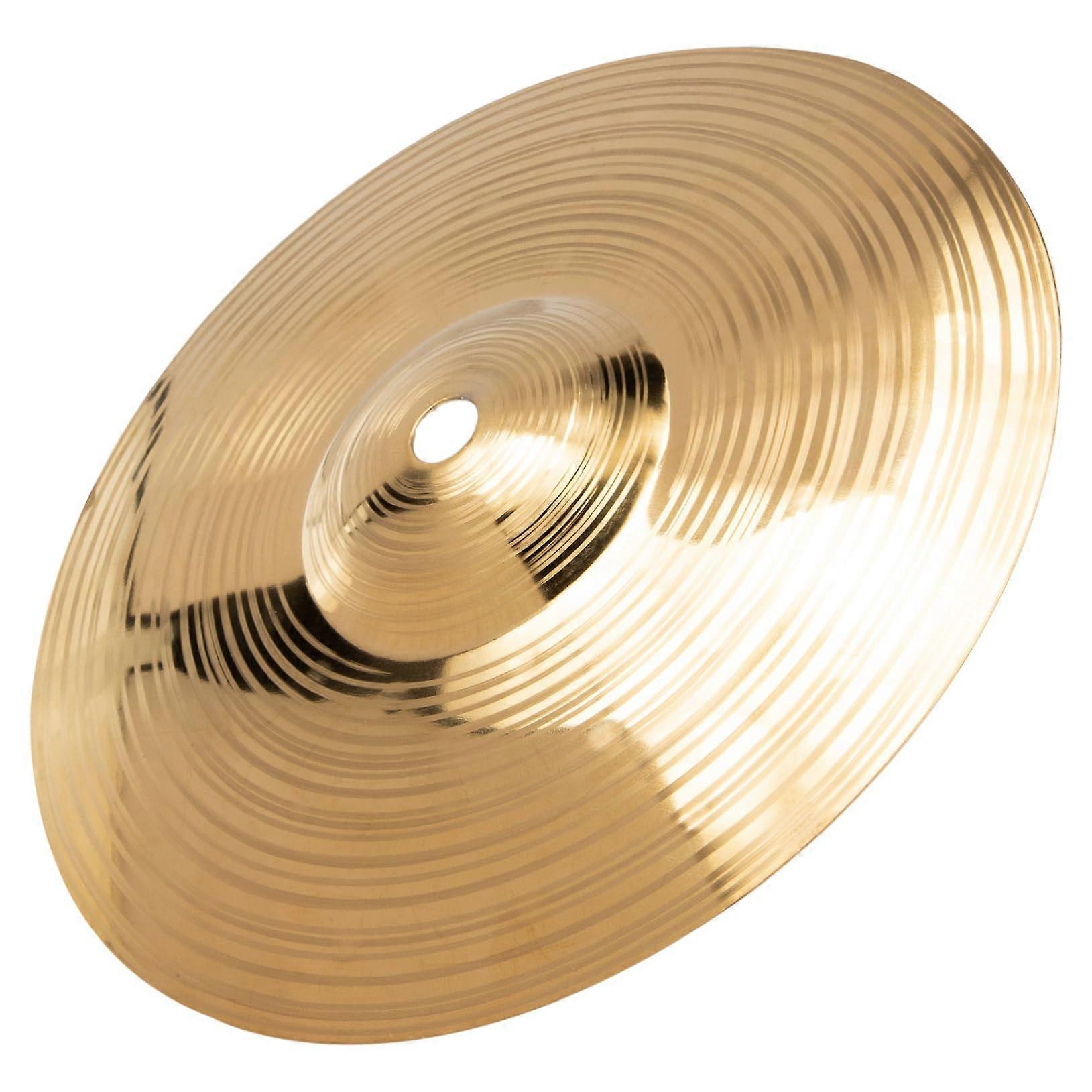 Cymbal Set Drum Kit Accessory Brass Cymbal for Jazz Drum Practice Small Size