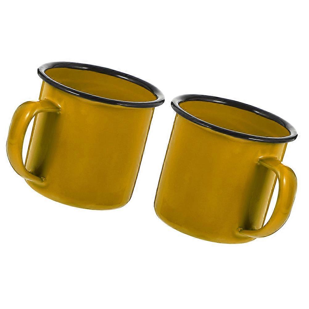 Enamelware Mug, Simple Yet Refined for Coffee Tea Enjoyment
