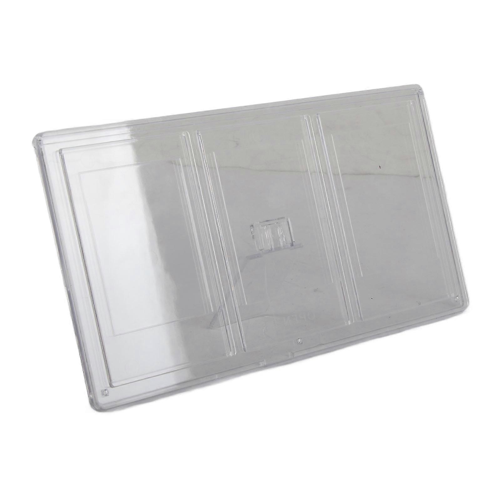 Mini 3" Transparent 3-Grid Table Photo Frame, Perfect for Home, Office, and Gifts