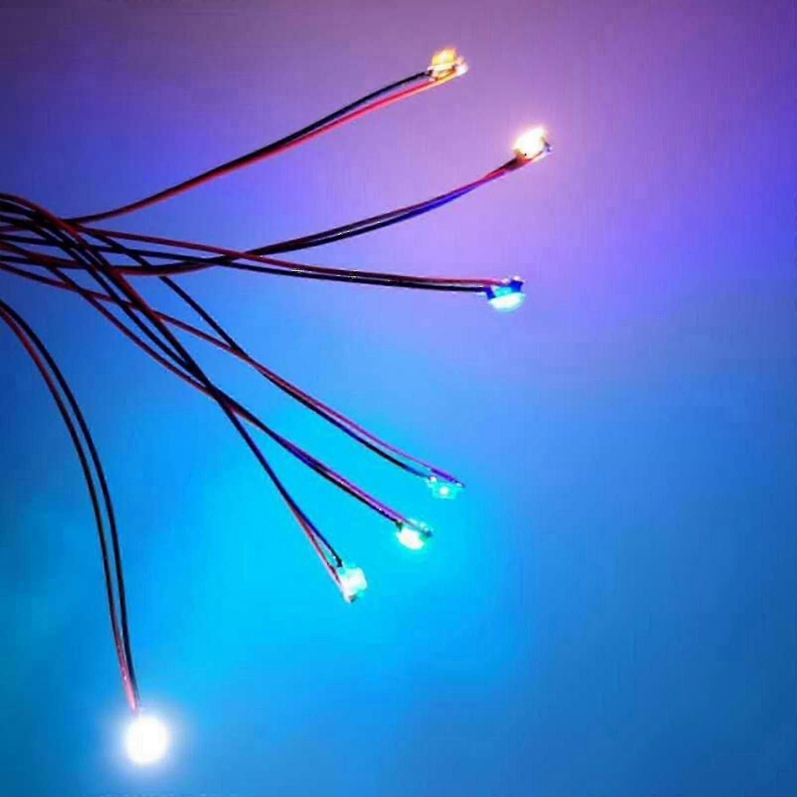 2025 40x Model Train Pre-soldered Micro Litz Wired Led Leads Wires