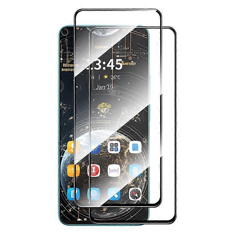 ENKAY HAT PRINCE 2個モトローラモトG04 4G / G24 4Gフルグルーシルク印刷スクリーンプロテクターに対応