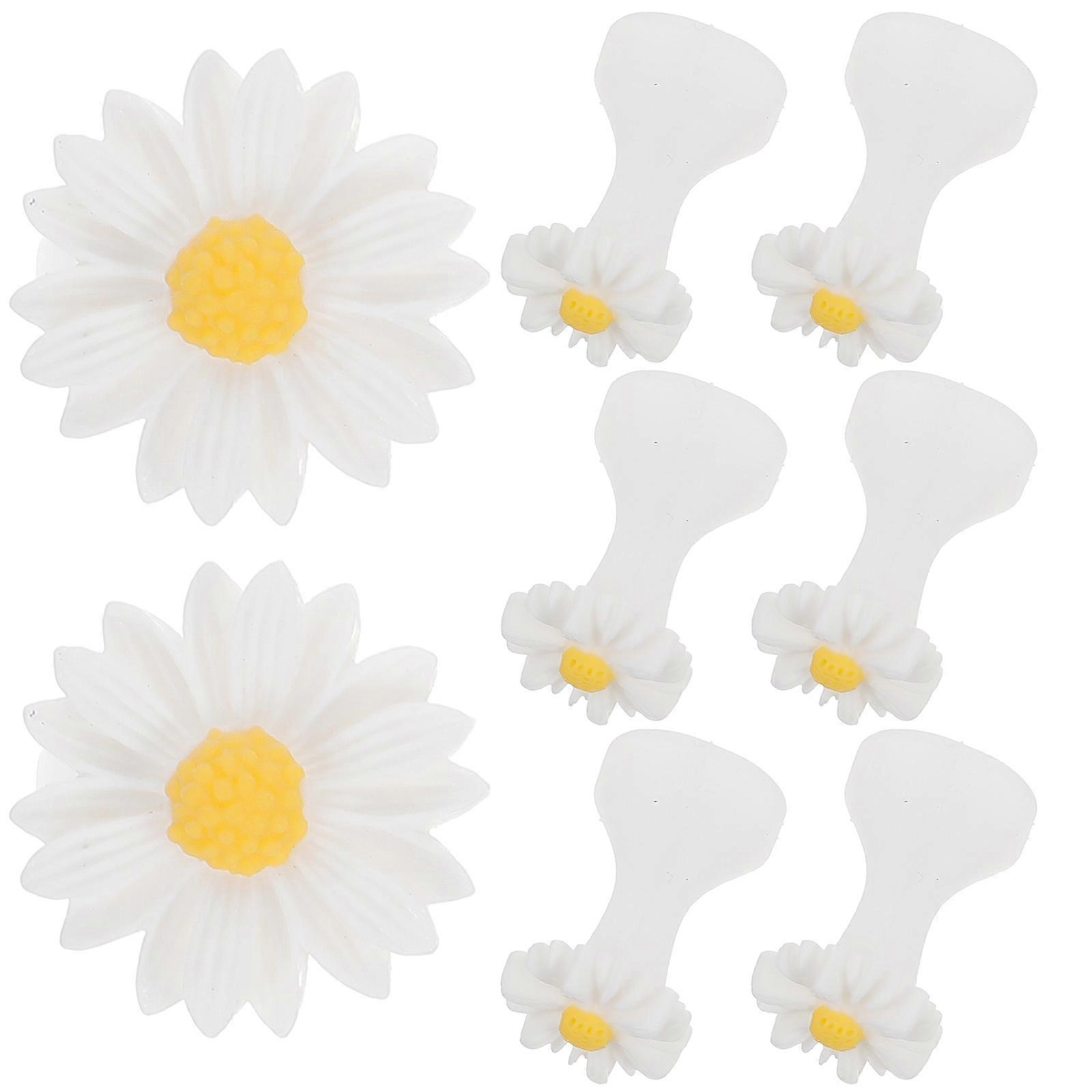 Non-Harmful Silicone Toe Spacers with Daisy Pattern for Enhanced Foot Care