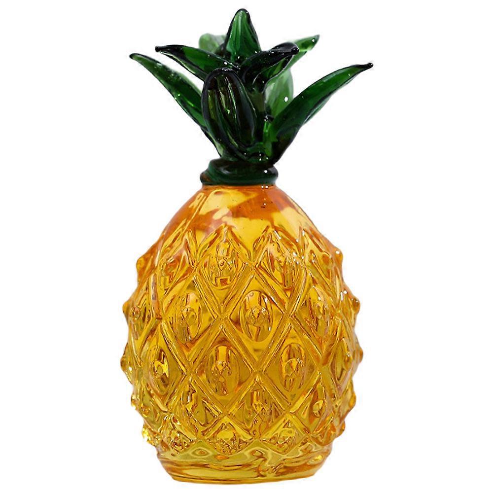 Creative Pineapple Figurine, Perfect Home Accent for Refreshing Look