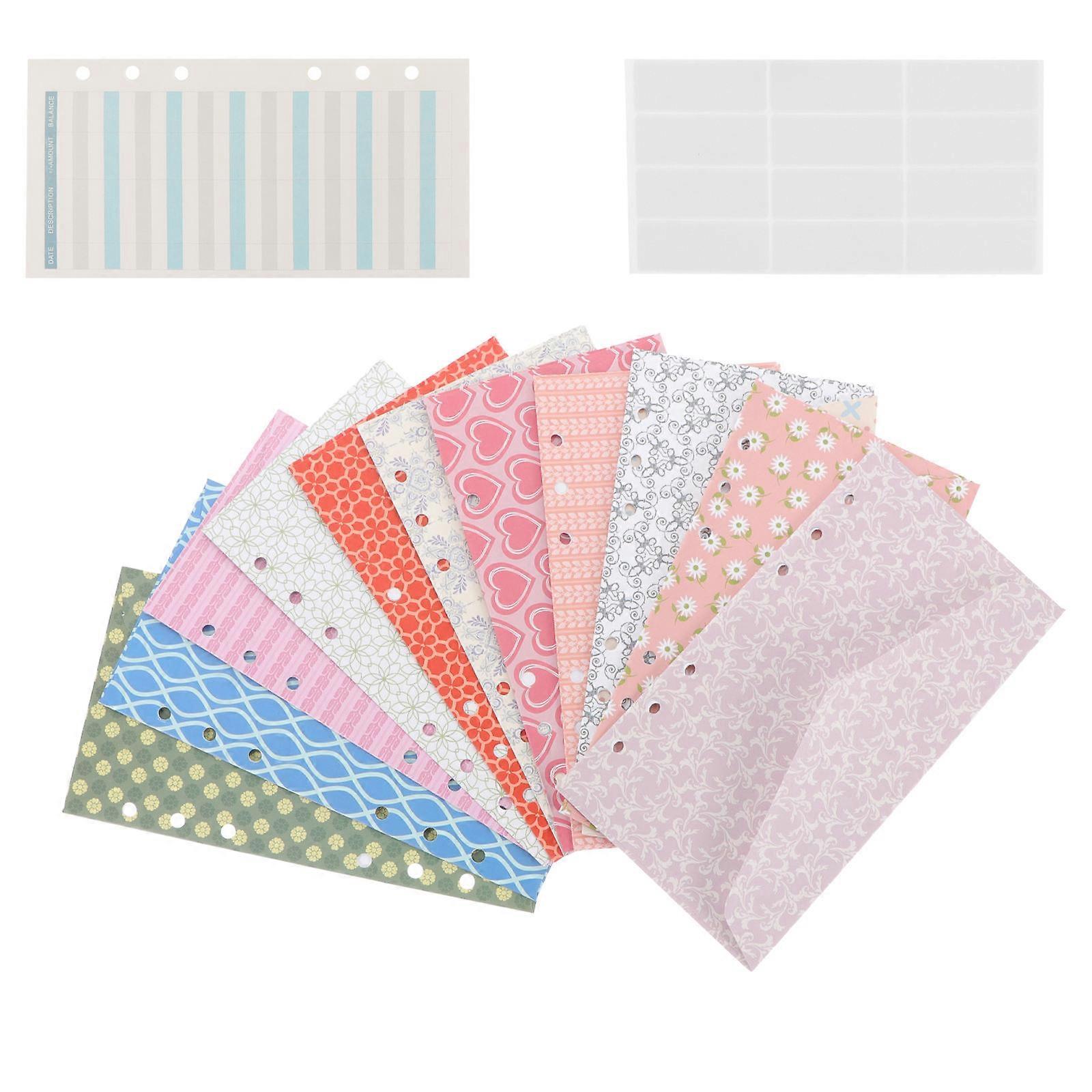 Envelopes, Budget Planner with Recording Sheets for Financial Discipline