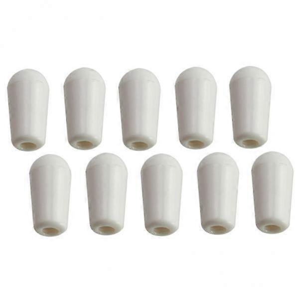 2x 10pcs 3.5mm Way Toggle Switch Knobs Tip Button White for ST SQ