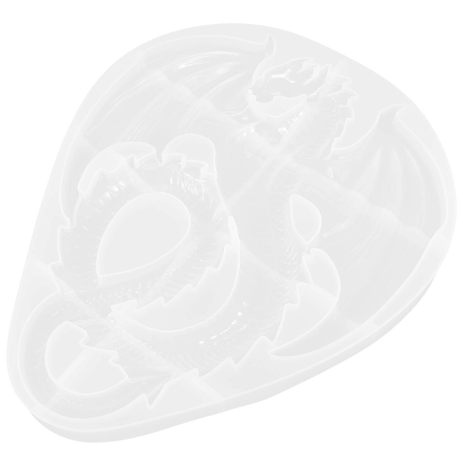 Flexible Silicone Dragon Casting Mold for DIY Crafts, Durable Epoxy Mould for Home Decor & Creative Projects, Easy to Demold