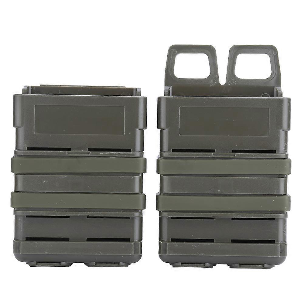 Pochettes Molle en ABS pour chargeurs 5,56 (vert armée)
