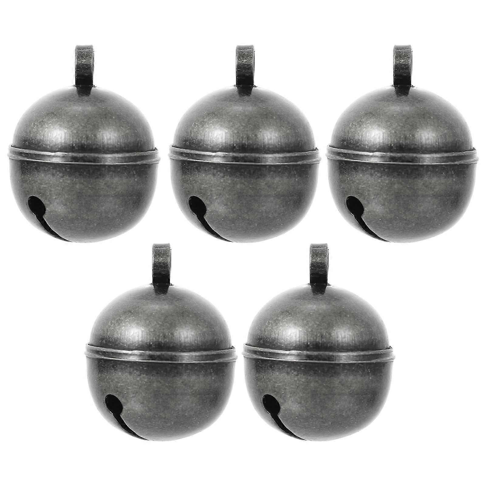 Hanging Bell Copper Bells Pet Plaything Accessories Office Decor Christmas Visual Enjoyment 2X2X2.6CM 5Pcs