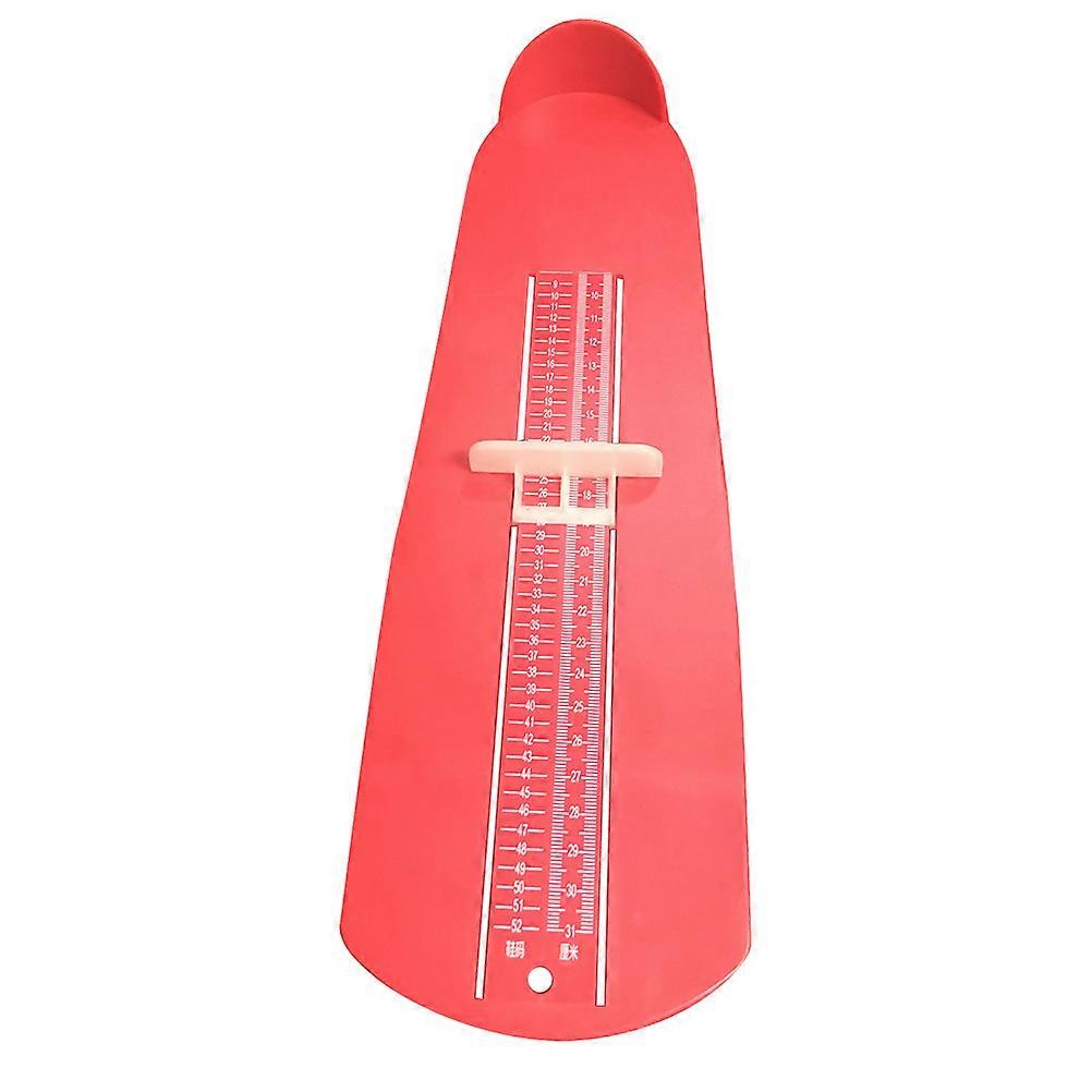 قدم حجم القدم قياس القدم للبالغين الأطفال شراء أحذية عبر الإنترنت أحمر أزرق 1 مجموعة