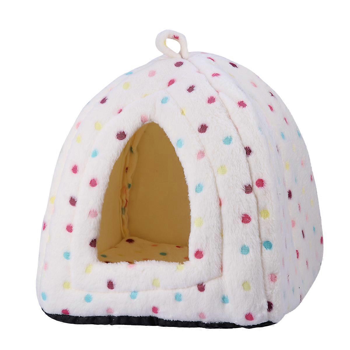 Pet Tents Sleeping Nest Triangular Shape Indoor Use For Dogs Cats Puppies Kittens 1Pcs