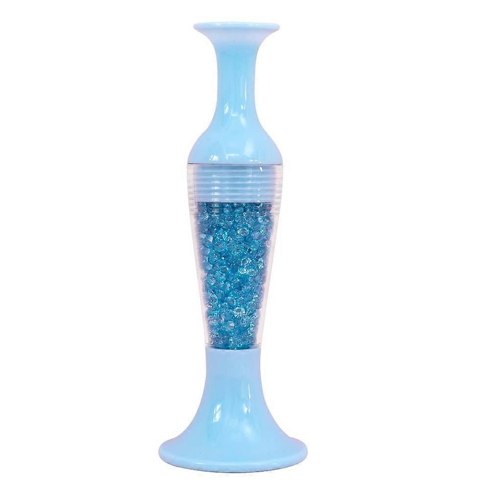 Blumentopf Form 5D Malerei Point Drill Stift DIY Craft Tool Blue Cross Stitch Painting Kit with Drill