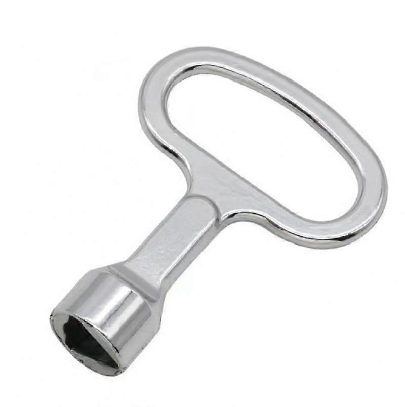 Triangle Trash Can Key Triangular Trash Can Key Triangle Metal Socket Key for Gas Meter Elevators Electrical Cabinet Box