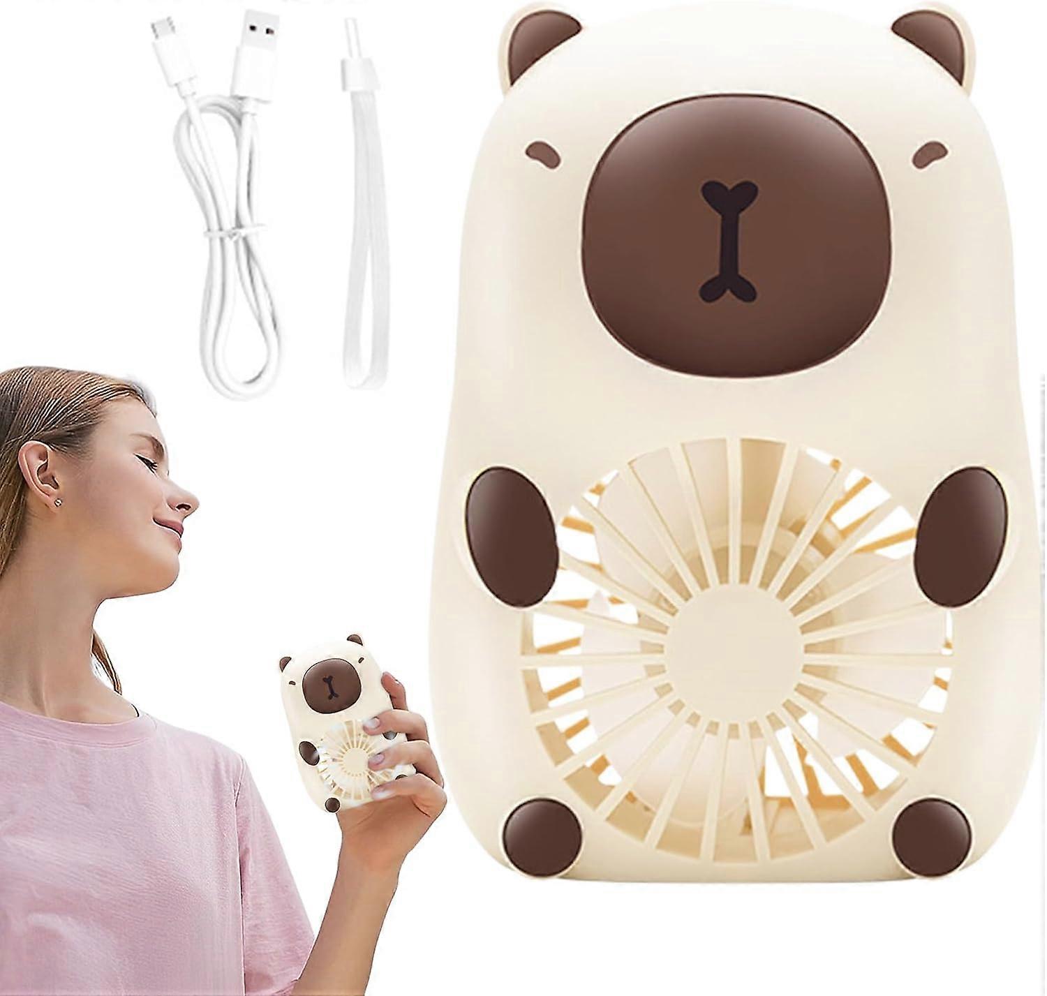 1 Portable Pet Fan | USB Powered Quiet Night Light