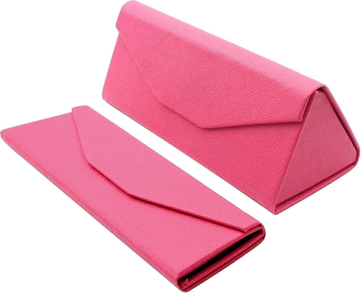 2-piece foldable sunglass case