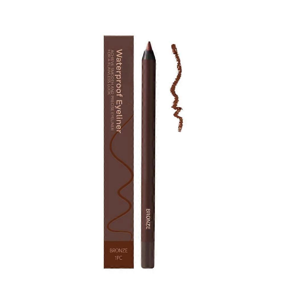 ZEPHOCO Eyeliner Kalemi Su Geirmez, 24 Saat Su Geirmez Duo Sharpable Gz Kalemi
