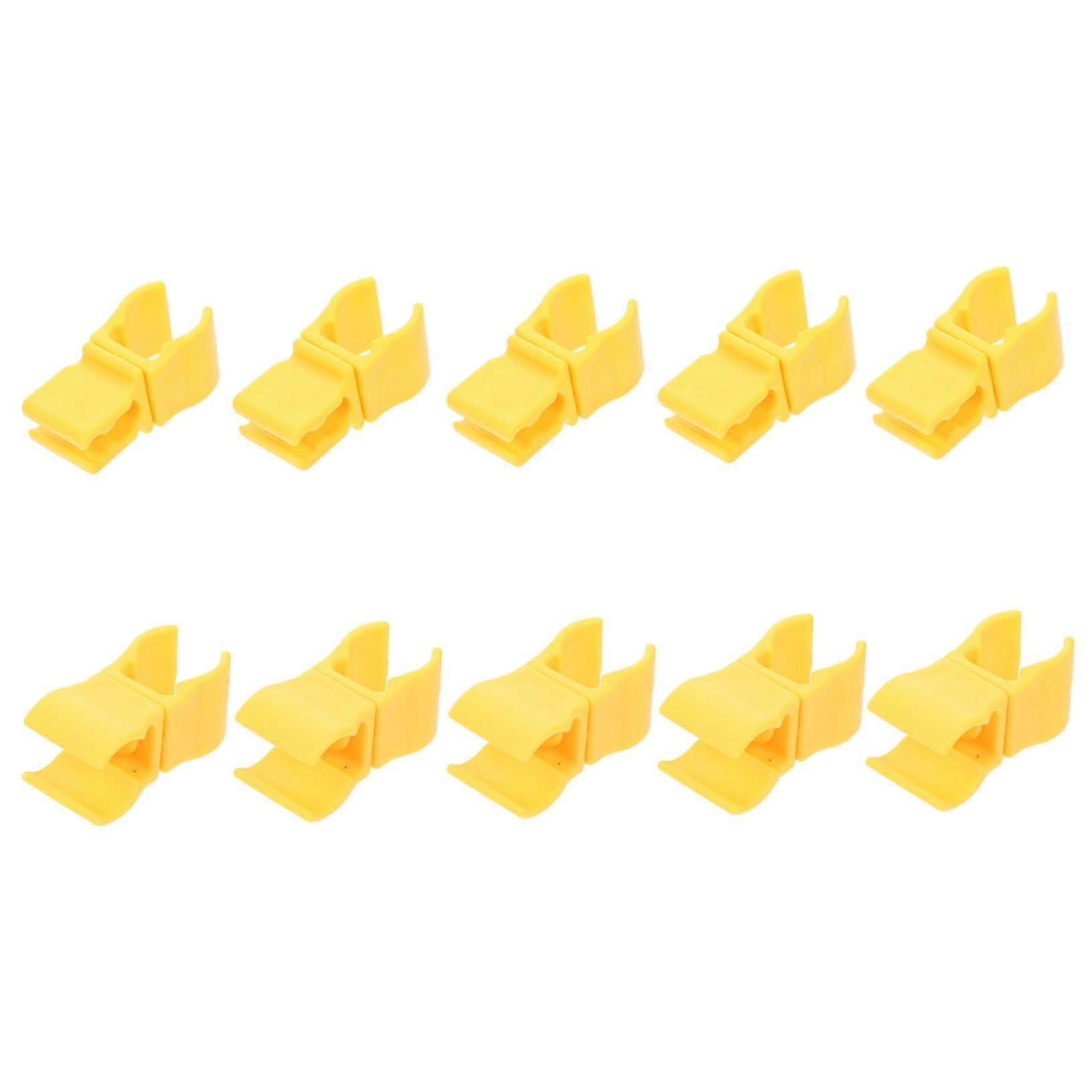 Pack of 10 Football Goal Connecting Clips Made of Wicker Fastening Clips for Dog Training Fixer Use Clamp Ref: 8023