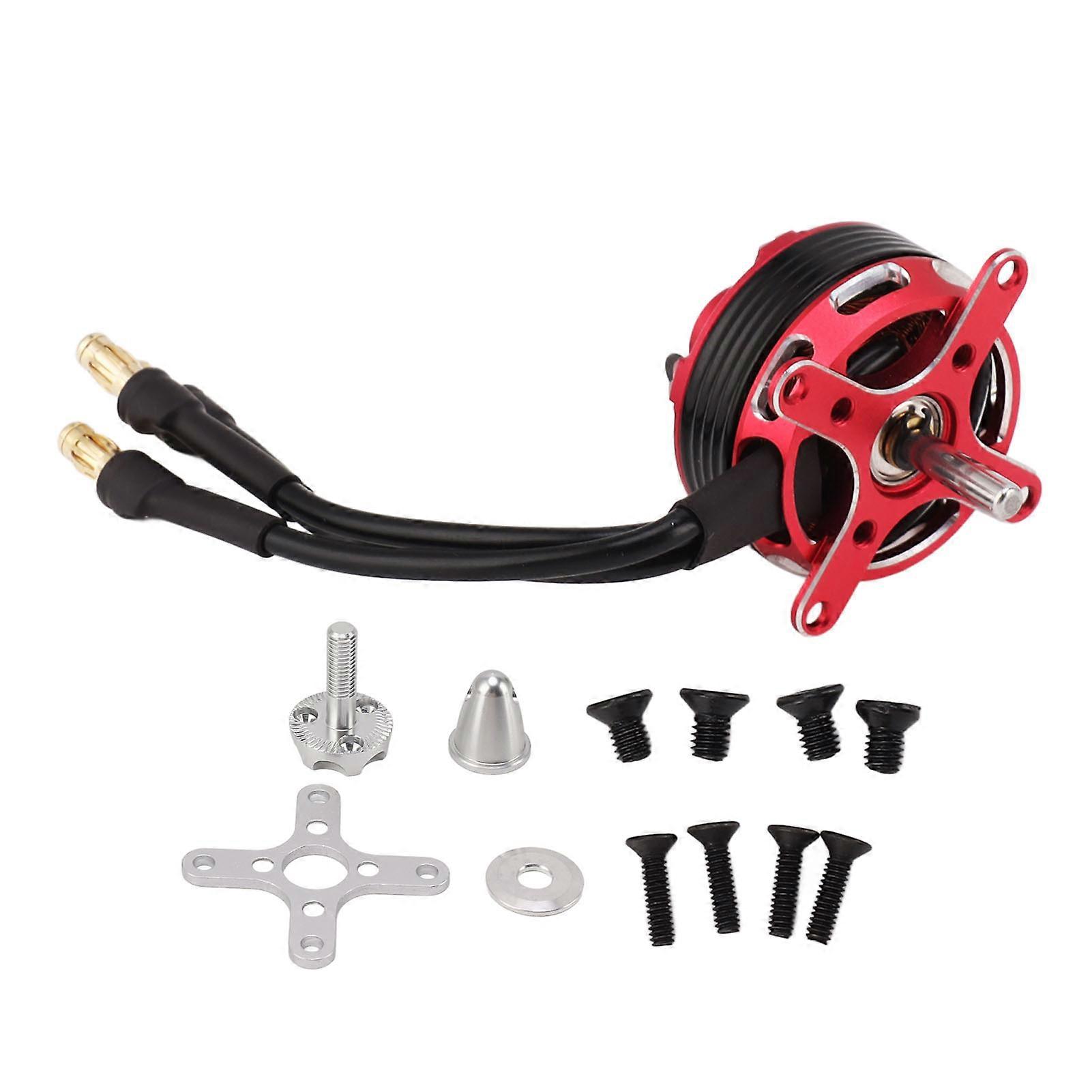 C2822 Brushless Motor Fast Wing Outrunner Brushless Motor for RC Fixed Wing Aircraft Glider V2 Version 1400KV