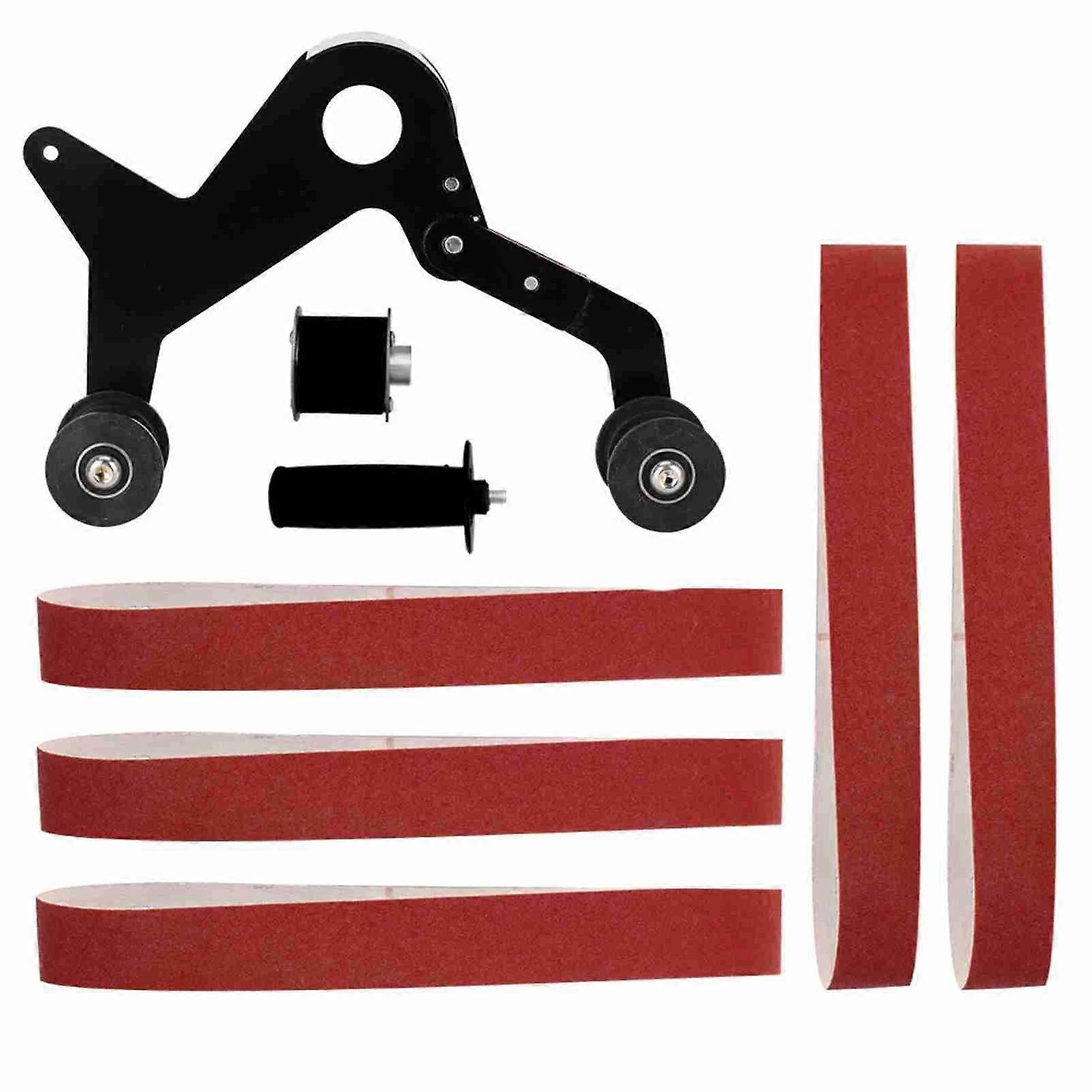 Multifunctional Iron Angle Grinder Sanding Belt Adapter Accessories for Sander Polisher