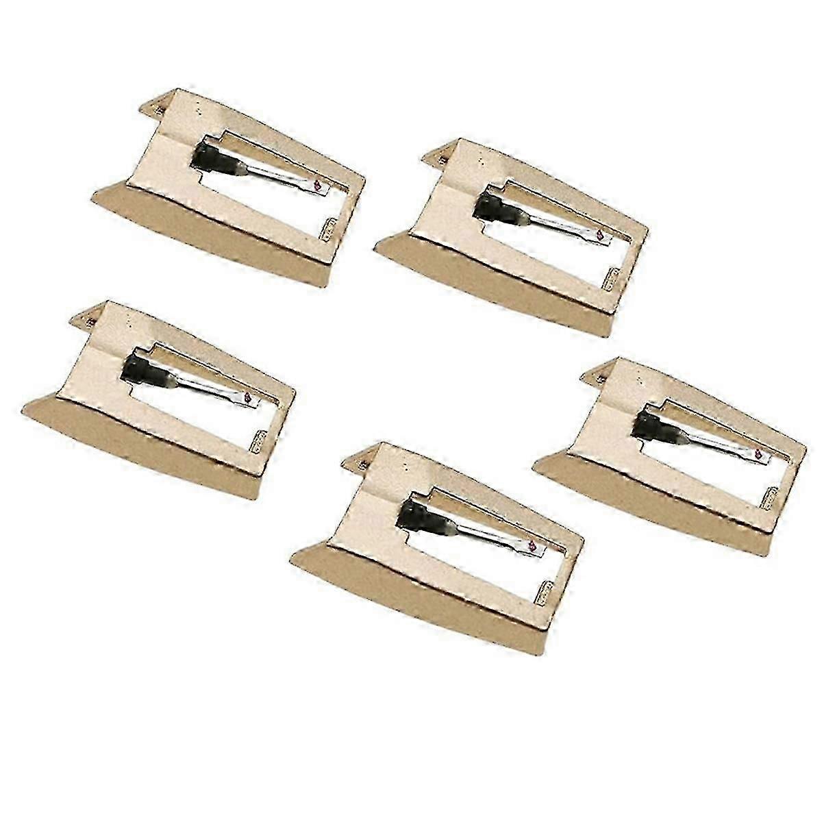 5PCS Gold Record Player Needles, Upgraded Stylus Replacement for Turntable