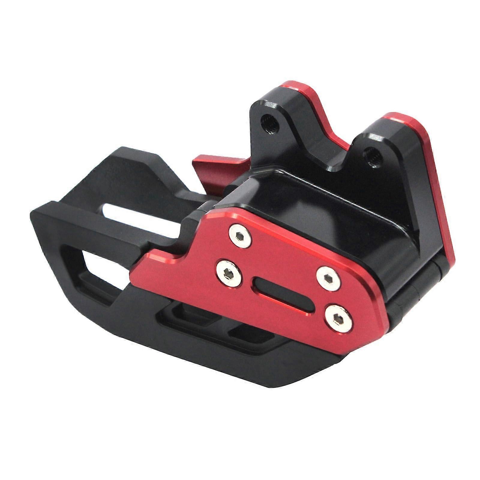 Chain Slider Guide Protection Tensioner High Strength Durable Red for CRF250L CRF300L Off-Road Mountain Riding