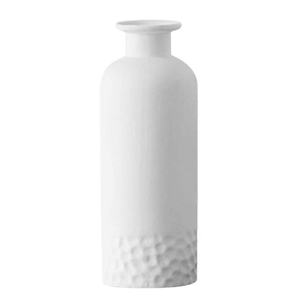 Aesthetic Vase Ceramic White Flower Planter Decor 1Pcs