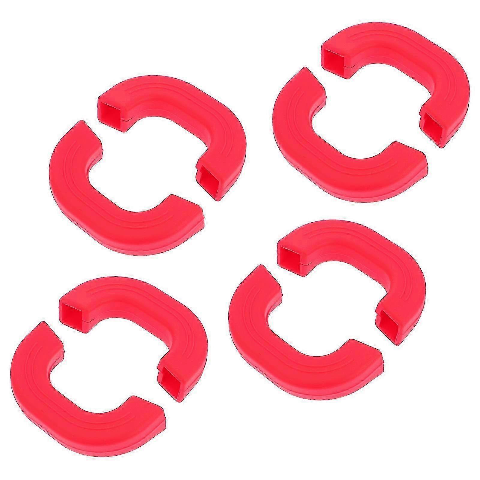 4pcs Non-slip Silicone Pot Handle Protectors