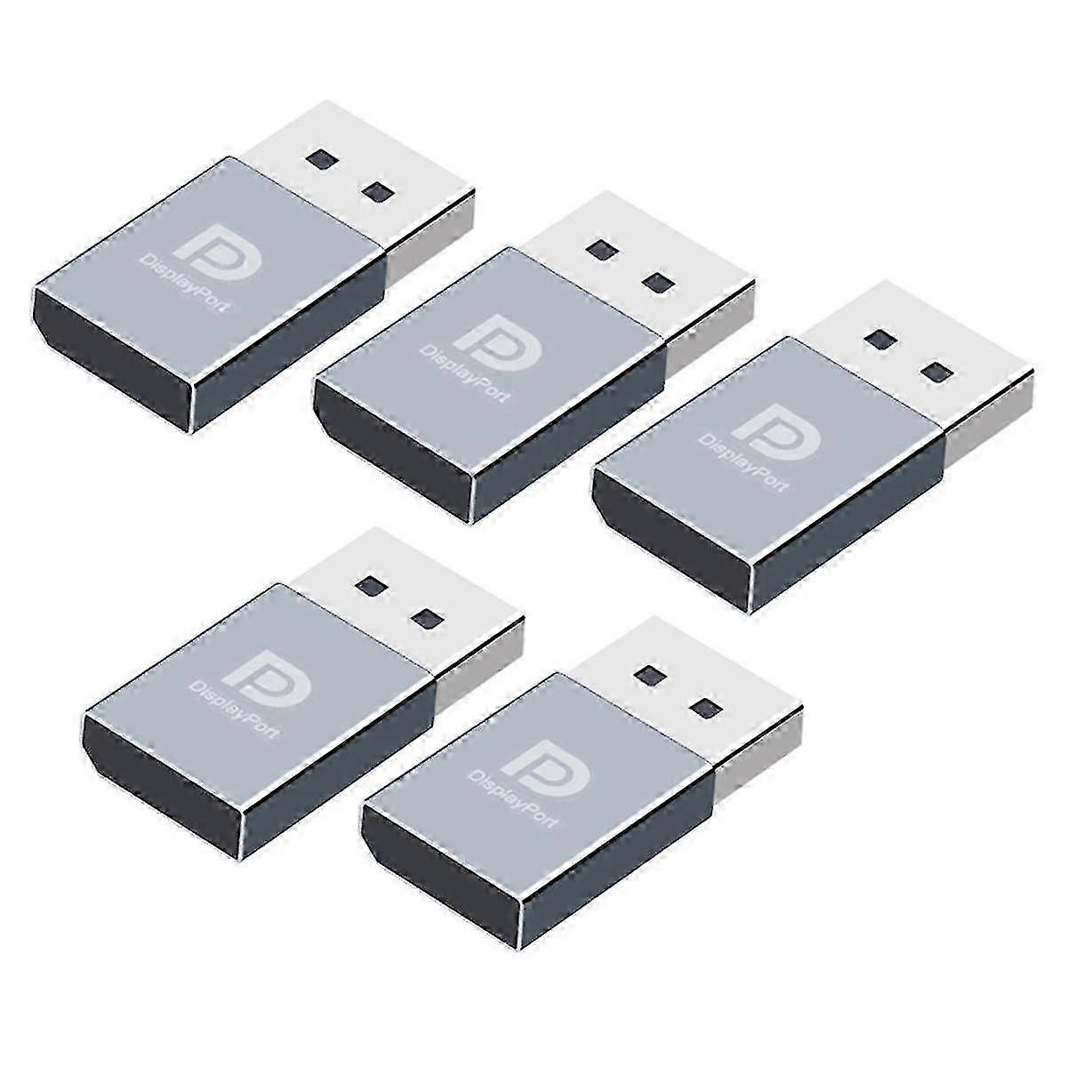 5Pcs 4K Displayport Dummy Plug Virtual Display Headless Ghost Emulator Graphics Card EDID Cheat