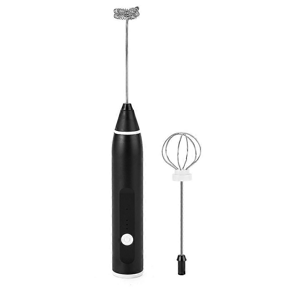 Wireless Electric Mini Egg Beater Milk Frother Coffee Drink Mixer Handheld Foam Maker (BPA Free, No FDA)