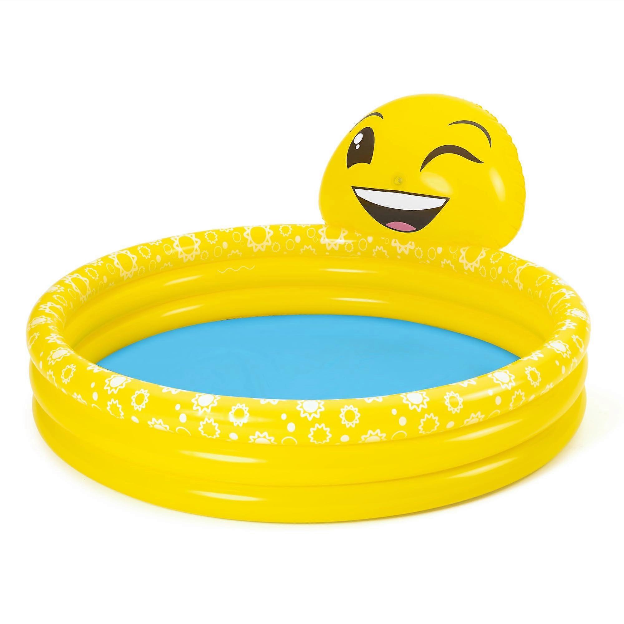 Summer Smiles Paddling Pool, 165 x 144 x 69 cm