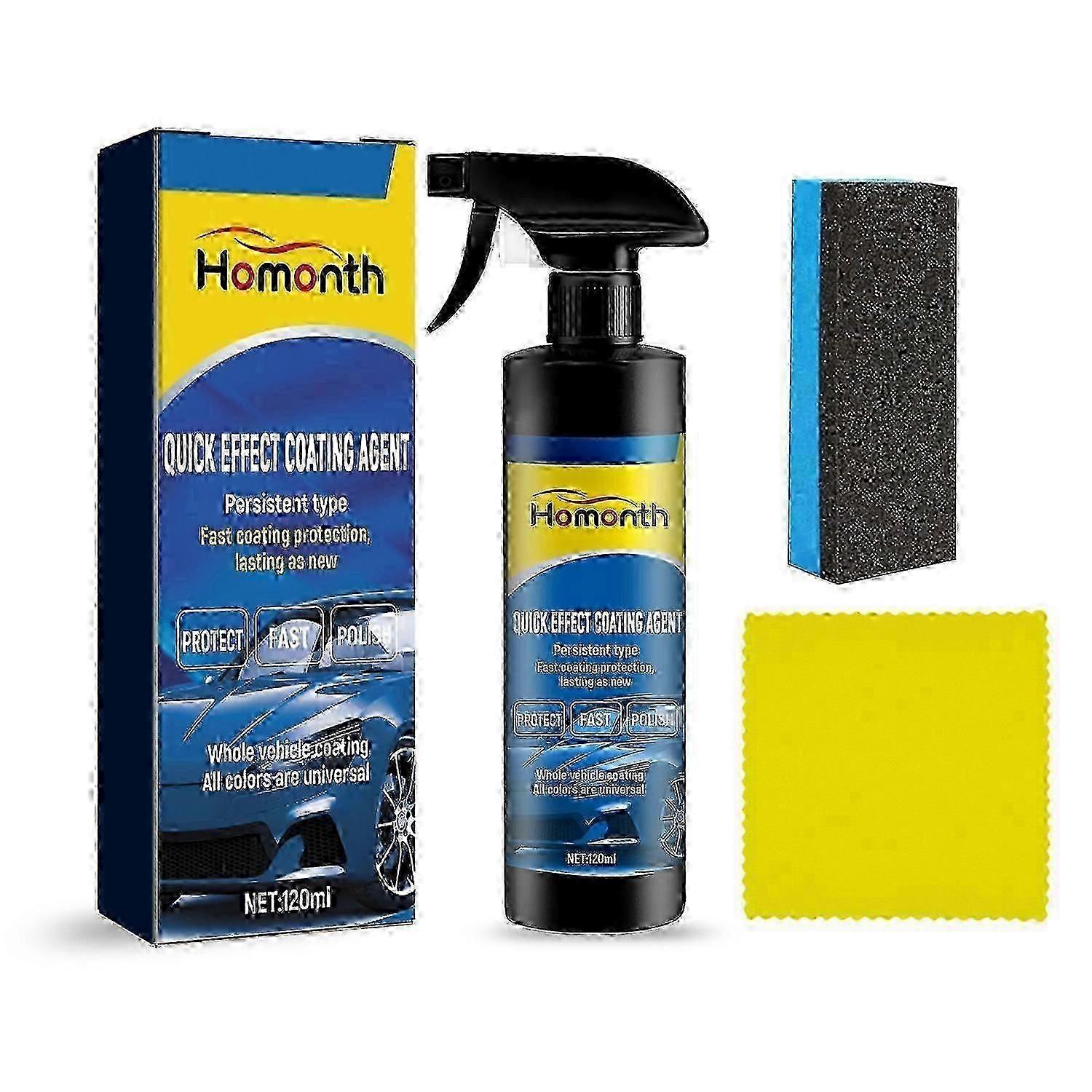 Homonth coating agent car paint renovation bright multi-function car dust removal cleaning crystal c