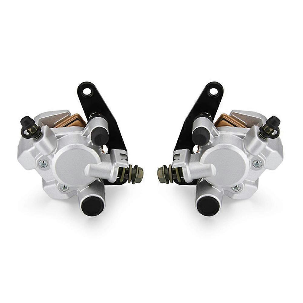 Front Left Right Brake Calipers for Yamaha Banshee Big Bear Grizzly Kodiak Raptor 3GD-2580T-01-00 3GD-2580U-01-00