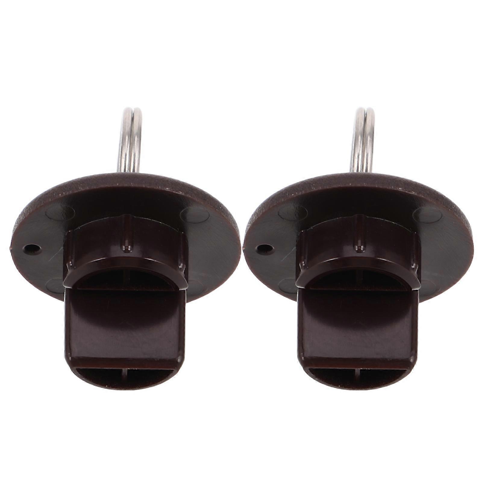 Roller Shades Accessories Plastic End Caps For Outdoor Blinds Parts Secure Fit Versatile Use 2Pcs