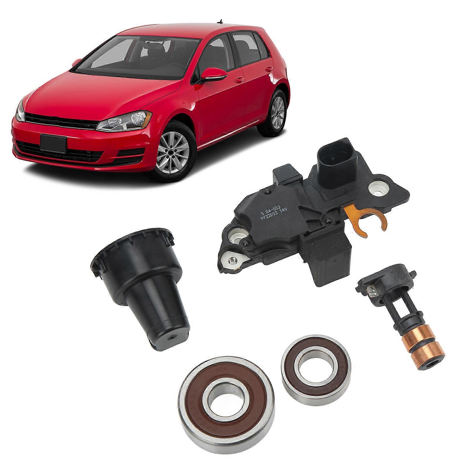 Alternator Rebuild Kit 0124525062 Stabilizer Brush Bearing Set for Rabbit L5 2.5L 2007‑2009