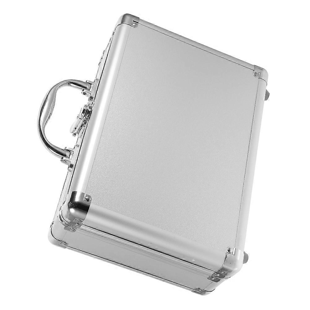 Aluminum Alloy Multi Functional Durable Hard Storage Case for Tools, Instruments, and Accessories – Portable Lockable Toolbox for Home, Vehicle, and