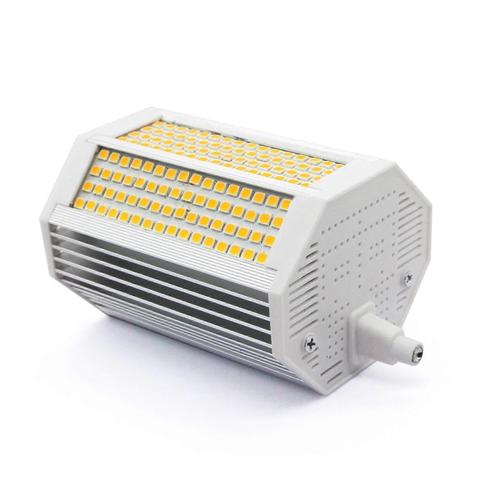 R7S replacement halogen lamp, 118 mm, 60 W, 192 LED, dimmable, 110 V/220 V, 50,000hour lifespan, warm/natural/cool white (2700 K6500 K), 1 piece.