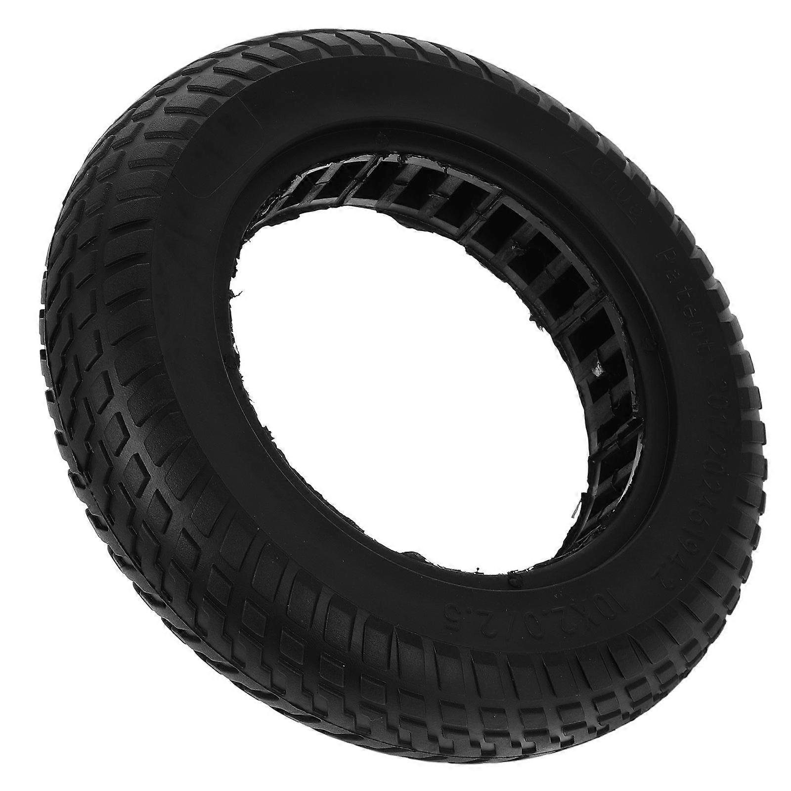 Solid Tire Electric Scooter Honeycomb Rubber Material Shock Absorbing And Anti Puncture For Urban Commuting 1Pack