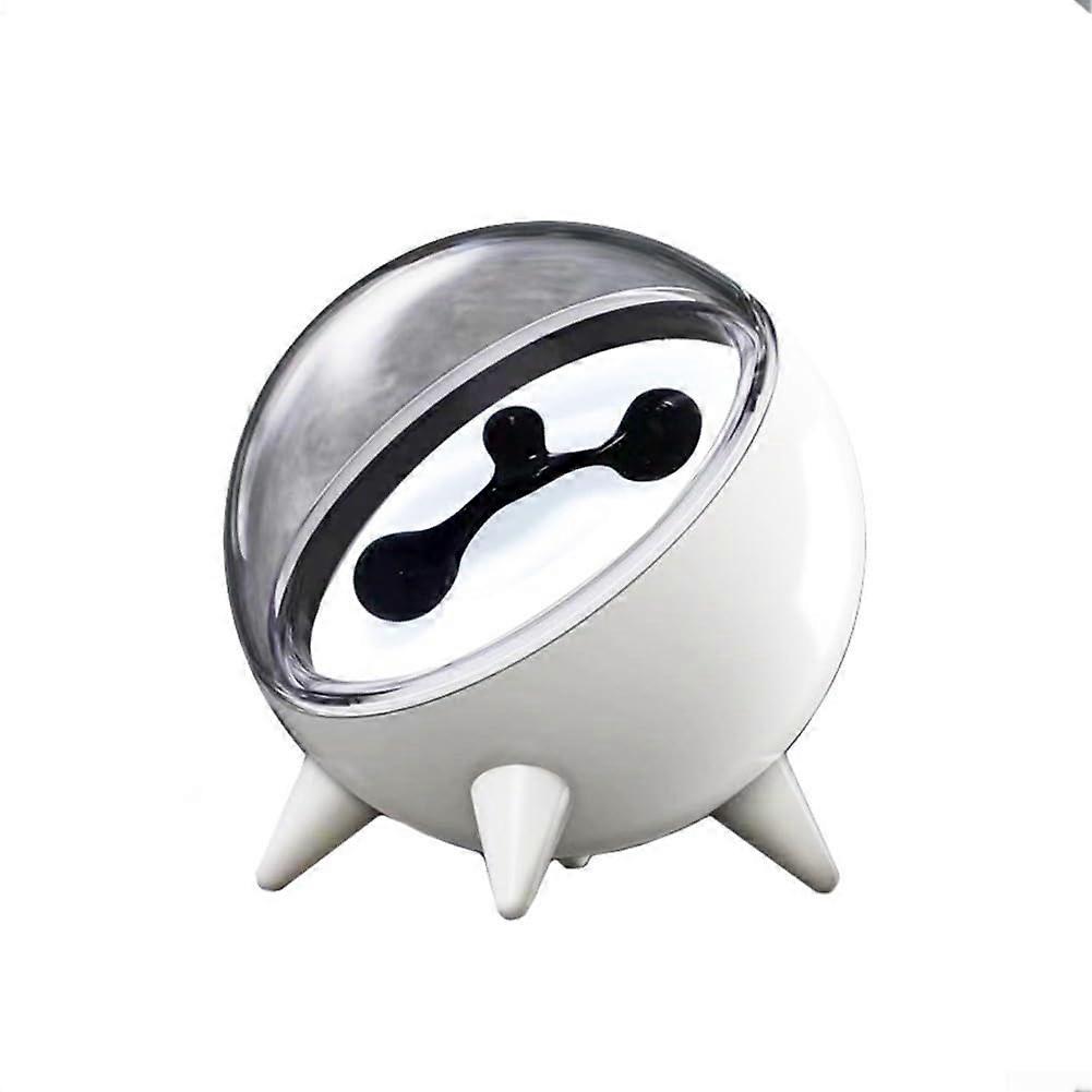 Ferrofluid Rhythm Lamp White Ferrofluid Display Audio Responsive Visualizer And Desktop Speaker For Music Enthusiasts