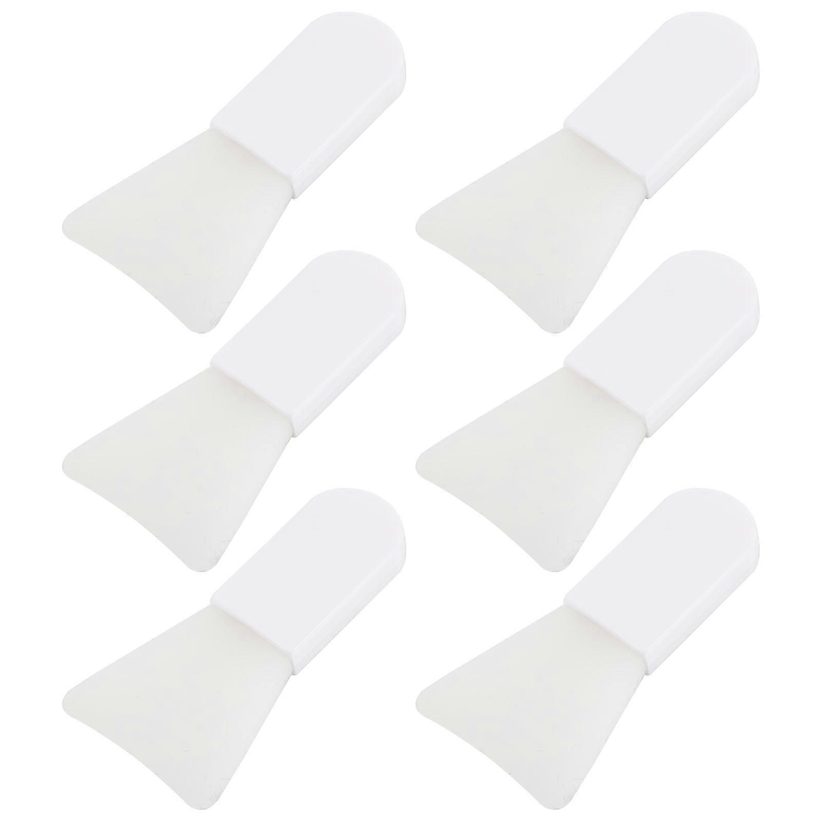 Durable Mask Brushes Facial Cleansing Tools with Suitable Handle 6Pcs