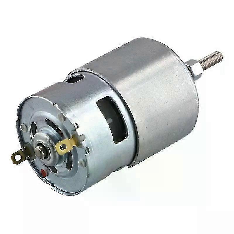 755 DC Motor Fit For Weed Trimmer 21V Grass Cutter Motor With Long Shaft Fit For Efficient Weed Cutting And Trimming
