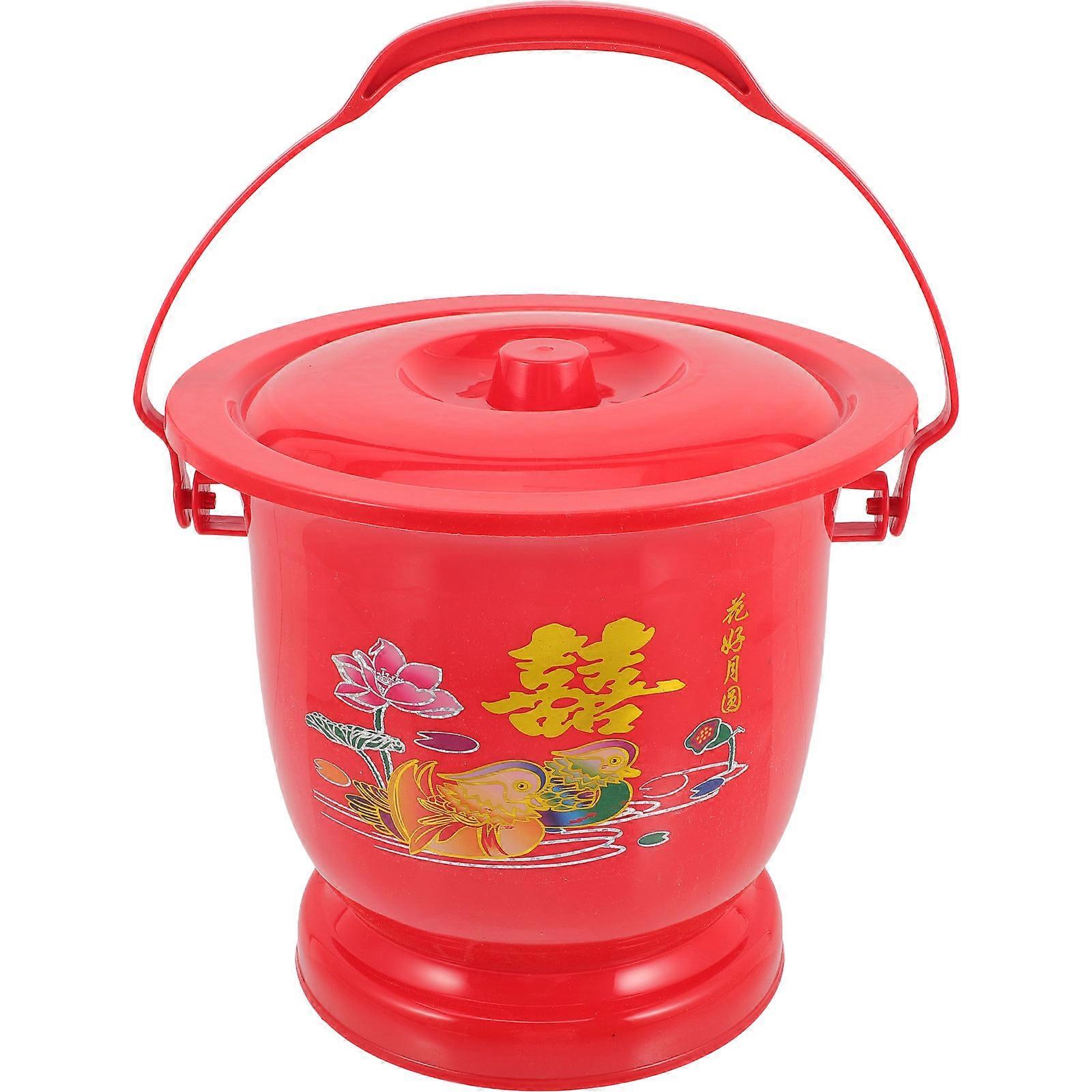 Orinal doméstico de boda para almacenamiento de orinal de plástico