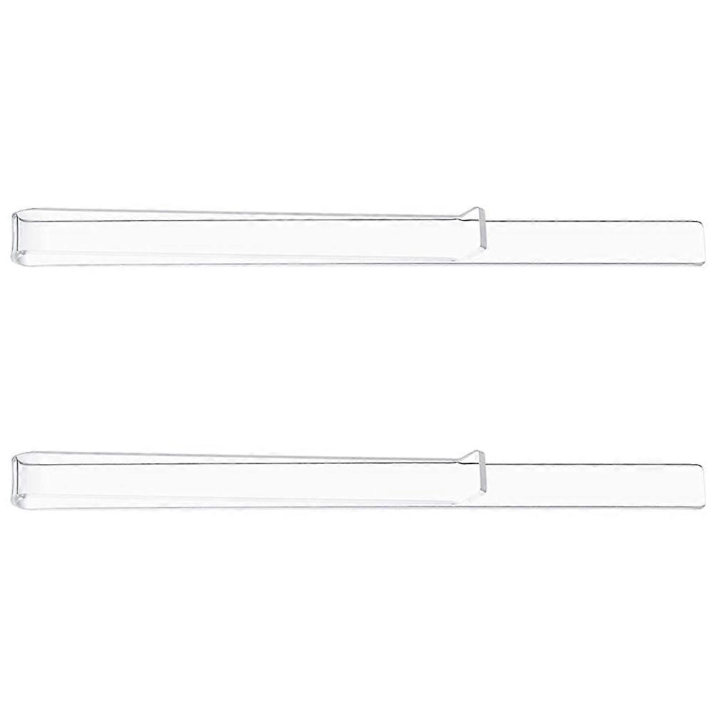 Transparent Acrylic Sheet Music Clip for Fixing Use with Excellent Durability and Portability 4.5 Inches