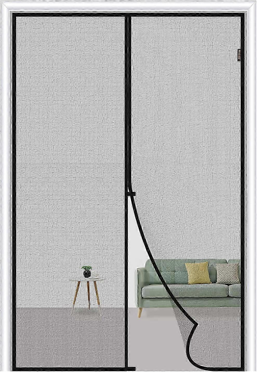 2025 Magnetic Fly Screen Door 70 X 200 cm, Grey
