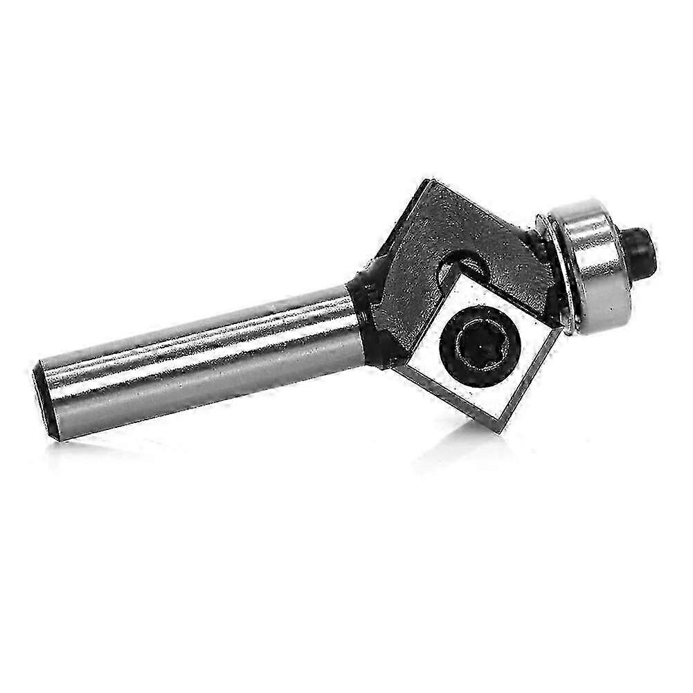 Milling Cutter Router Bit 2 Blades Carbide Replacement Blades Round Or Bevel Corner Insert Router Bit Practical
