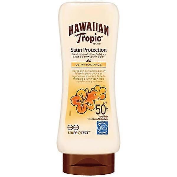 ハワイアン トロピック サテン プロテクション ウルトラ ラディアンス サン ローション SPF50 180ml.